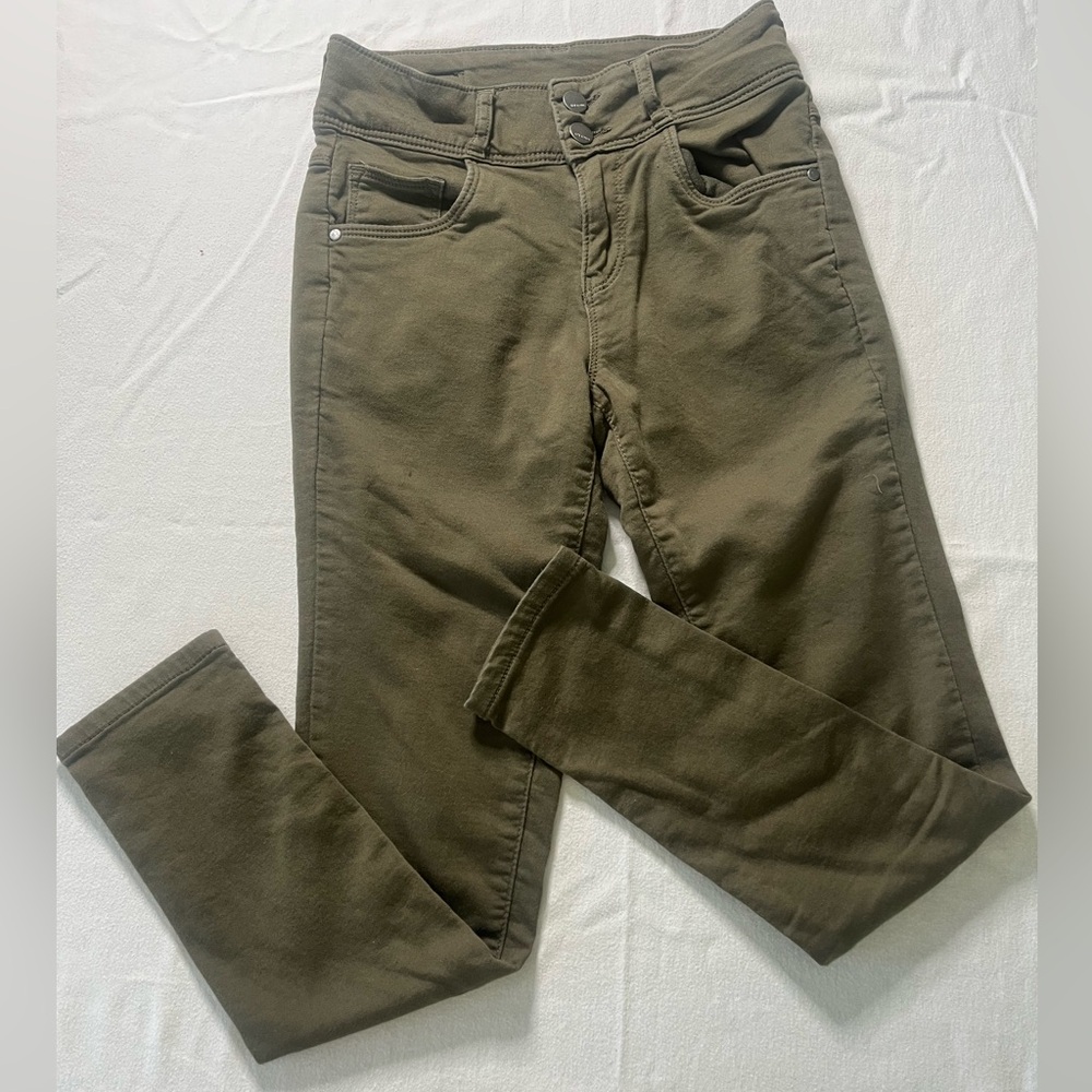 Kraus‎ Jeans Olive Green Skinny Jeans